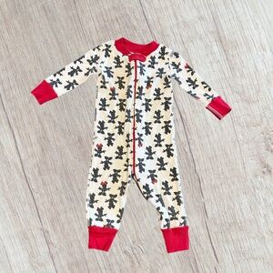 9-12m Hanna Andersson Minnie Mouse PJs